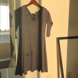 Gray short dress